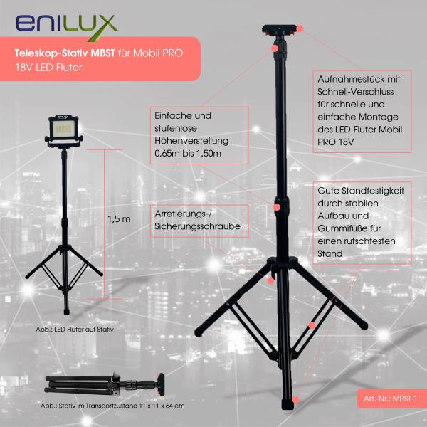 Enilux Mobil PRO Stativ Single